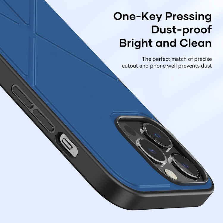 For iPhone 13 Pro Max ROCK Element Plus TPU + PC Shockproof Protective Case with Folding Holder (Black) - iPhone 13 Pro Max Cases by ROCK | Online Shopping UK | buy2fix