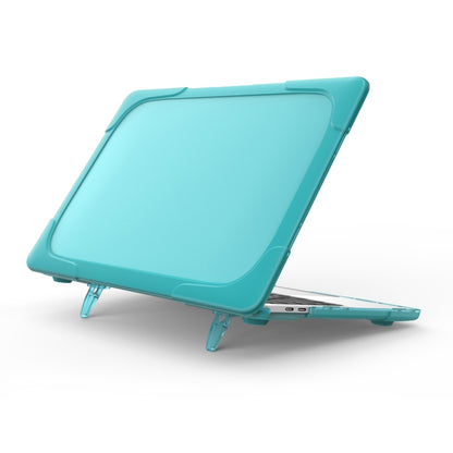 For MacBook Pro 13.3 inch with Touch Bar (A2159 / A1989) TPU + PC Two Color Laptop Protective Case(Sky Blue) - MacBook Pro Cases by buy2fix | Online Shopping UK | buy2fix