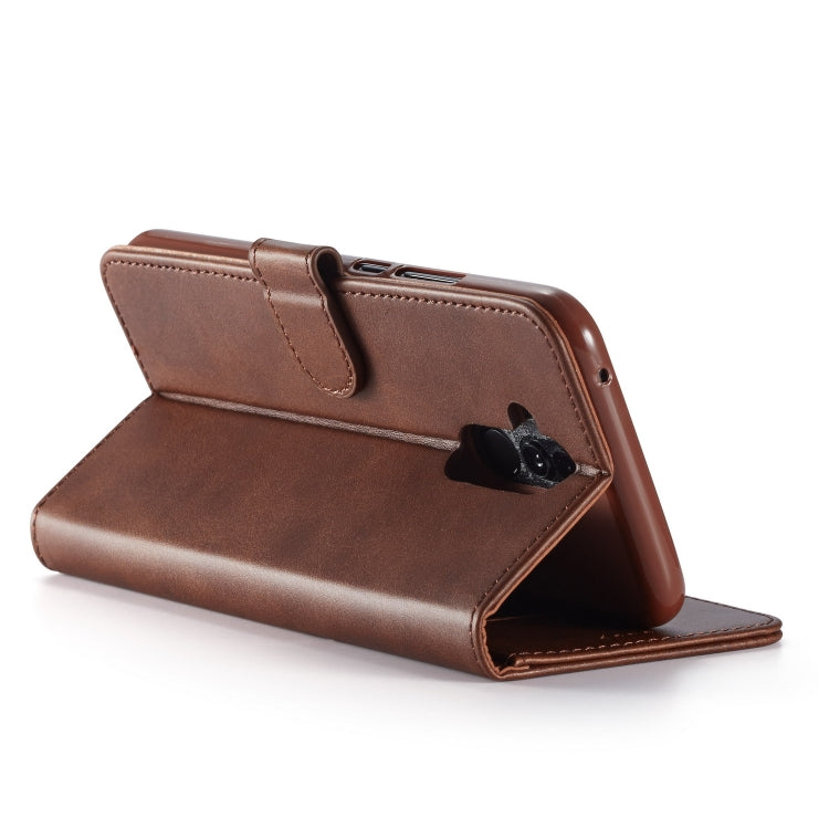For Huawei Mate 20 Lite / Maimang 7 LC.IMEEKE Calf Texture Horizontal Flip Leather Case, with Holder & Card Slots & Wallet(Black) - Huawei Cases by LC.IMEEKE | Online Shopping UK | buy2fix