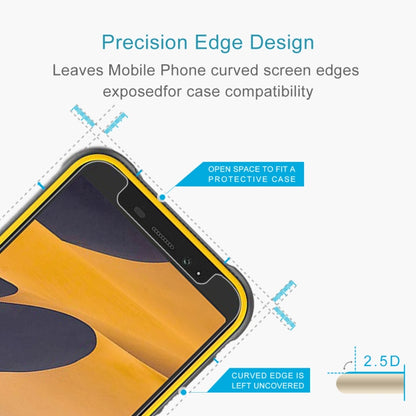For Ulefone Armor X8i 50 PCS 0.26mm 9H 2.5D Tempered Glass Film by buy2fix