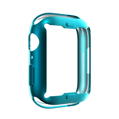 Shockproof TPU All-inclusive Electroplate Protective Case For Apple Watch Series 9 / 8 / 7 41mm(Dai Cyan) by buy2fix