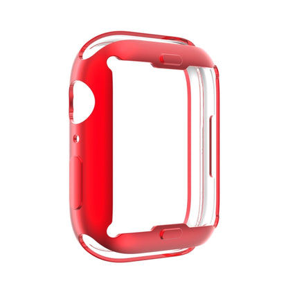 Shockproof TPU All-inclusive Electroplate Protective Case For Apple Watch Series 9 / 8 / 7 45mm(Red) by buy2fix