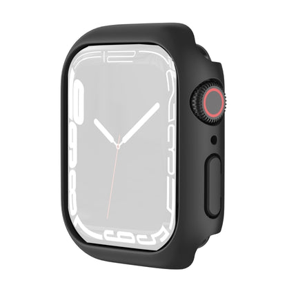 Shockproof TPU Protective Case For Apple Watch Series 9 / 8 / 7 41mm(Black) by buy2fix