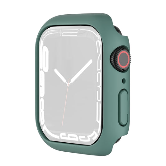 Shockproof TPU Protective Case For Apple Watch Series 9 / 8 / 7 41mm(Lake Green) by buy2fix