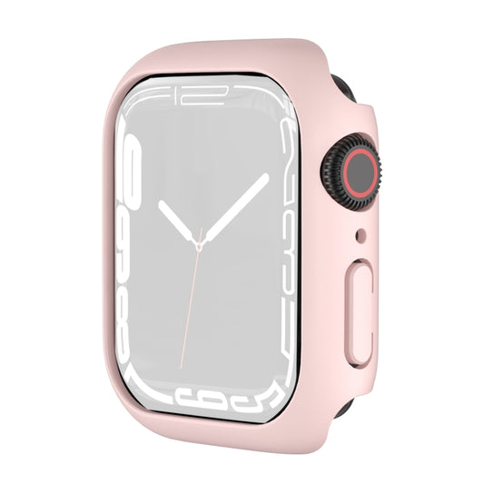 Shockproof TPU Protective Case For Apple Watch Series 9 / 8 / 7 41mm(Pink) by buy2fix