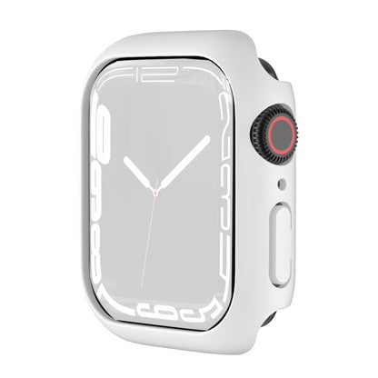 Shockproof TPU Protective Case For Apple Watch Series 9 / 8 / 7 41mm(White) by buy2fix