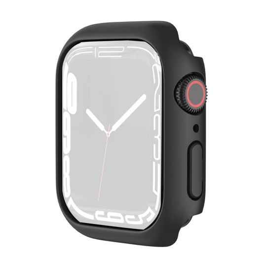 Shockproof TPU Protective Case For Apple Watch Series 9 / 8 / 7 45mm(Black) by buy2fix