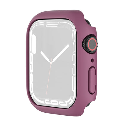 Shockproof TPU Protective Case For Apple Watch Series 9 / 8 / 7 45mm(Wine Red) by buy2fix