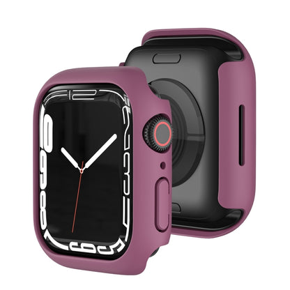 Shockproof TPU Protective Case For Apple Watch Series 9 / 8 / 7 45mm(Wine Red) by buy2fix