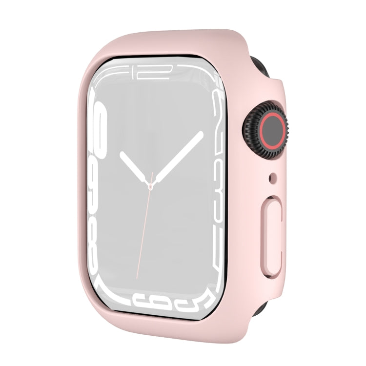 Shockproof TPU Protective Case For Apple Watch Series 9 / 8 / 7 45mm(Pink) by buy2fix