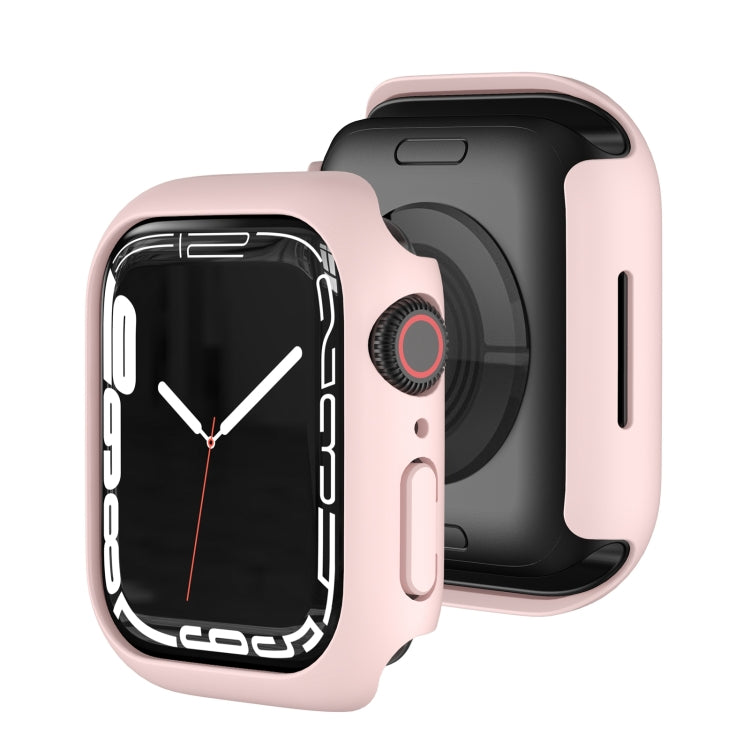 Shockproof TPU Protective Case For Apple Watch Series 9 / 8 / 7 45mm(Pink) by buy2fix