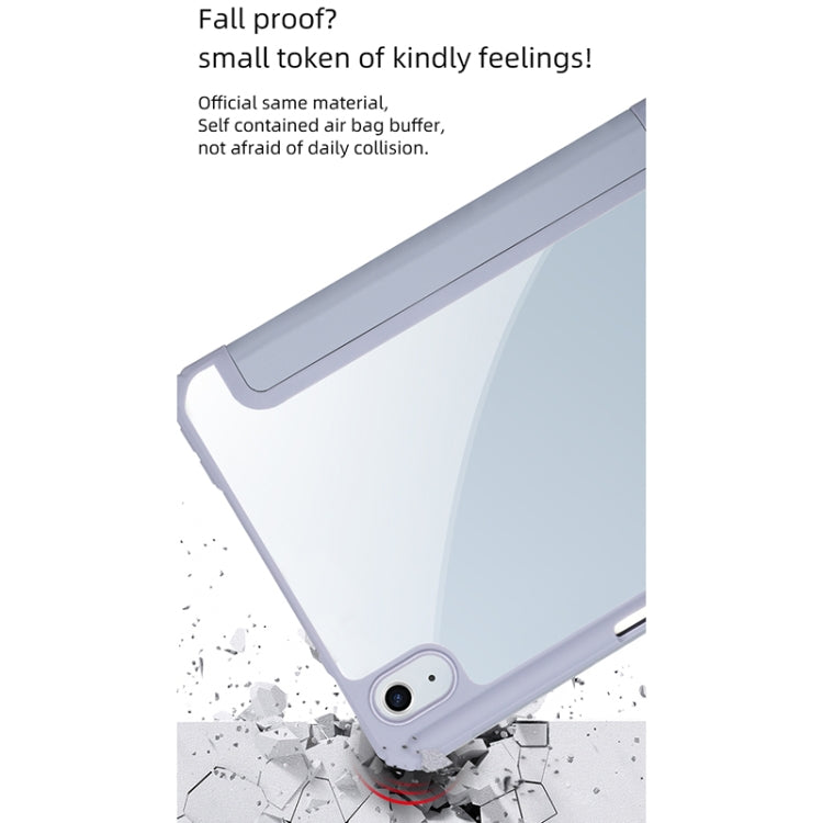 For iPad mini 6 / mini 2024 Mutural Pinyue Series Horizontal Flip Tablet Case with Holder & Pen Slot & Sleep / Wake-up Function(Sky Blue) - iPad mini 6 Cases by Mutural | Online Shopping UK | buy2fix