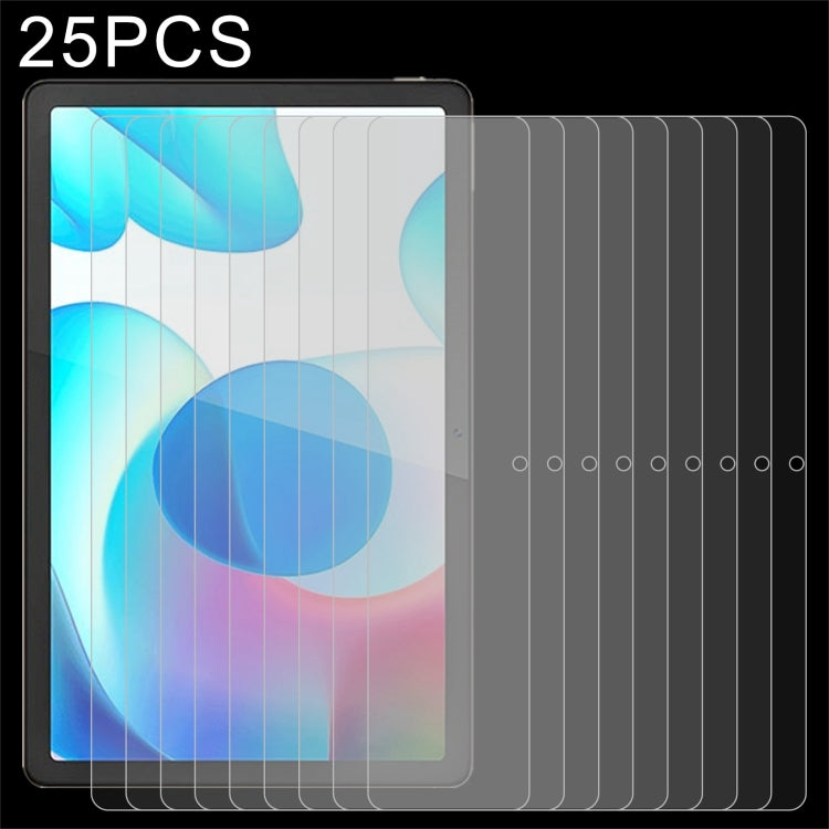 For OPPO Realme Pad 25 PCS 9H 2.5D Explosion-proof Tempered Tablet Glass Film - Others by buy2fix | Online Shopping UK | buy2fix