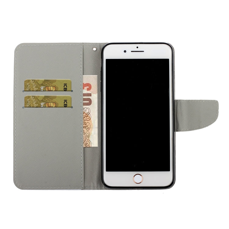For iPhone SE 2022 / SE 2020 / 8 / 7 3D Colored Drawing Horizontal Flip PU Leather Case with Holder & Card Slots & Wallet(Underwater Cat) - iPhone SE 2022 / 2020 / 8 / 7 Cases by LC.IMEEKE | Online Shopping UK | buy2fix