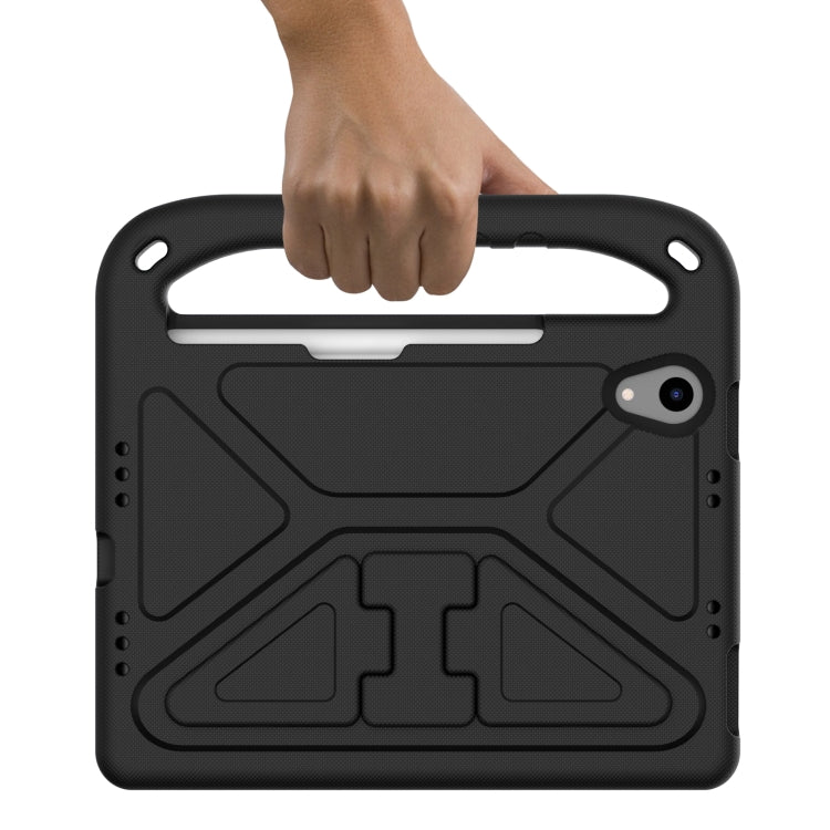 For iPad mini 2024 / mini 6 Handle Portable EVA Shockproof Tablet Case with Triangle Holder(Black) - iPad mini 6 Cases by buy2fix | Online Shopping UK | buy2fix
