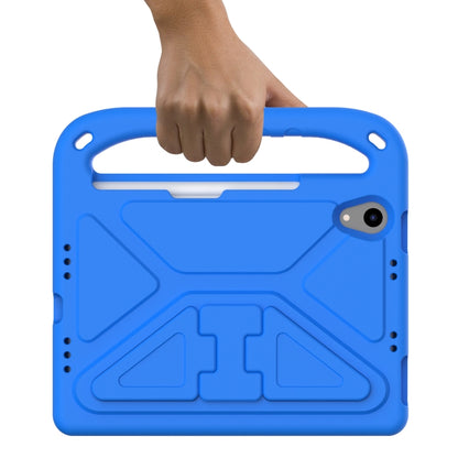 For iPad mini 2024 / mini 6 Handle Portable EVA Shockproof Tablet Case with Triangle Holder(Blue) - iPad mini 6 Cases by buy2fix | Online Shopping UK | buy2fix