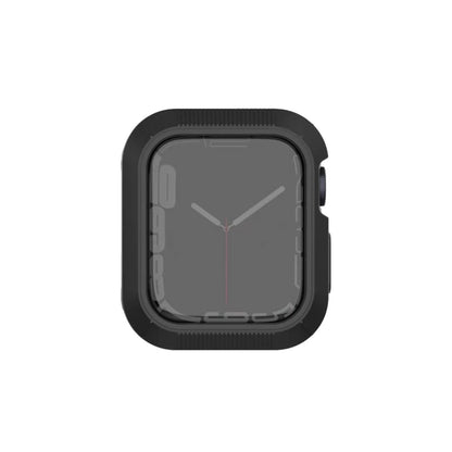 Shockproof PC Protective Case For Apple Watch Series 9 / 8 / 7 45mm(Black + Black) by buy2fix