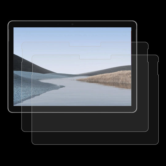 2 PCS/Pack For Microsoft Surface Go 4 / 3 / 2 / 1 9H 2.5D Explosion-proof Tempered Tablet Glass Film
