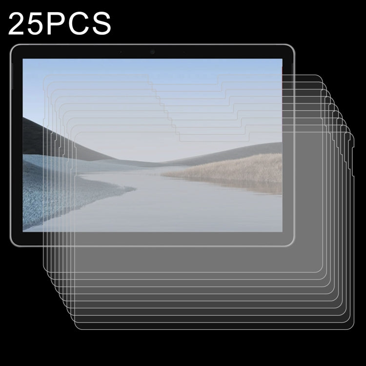 For Microsoft Surface Go 4 / 3 / 2 / 1 25 PCS 9H 2.5D Explosion-proof Tempered Tablet Glass Film - Others by buy2fix | Online Shopping UK | buy2fix