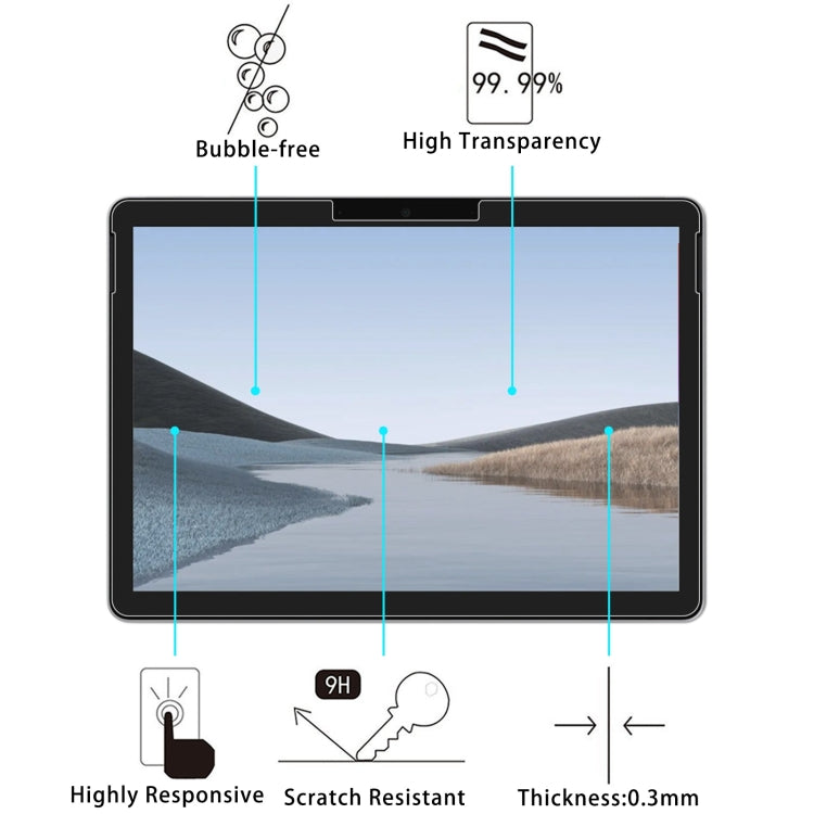 For Microsoft Surface Go 4 / 3 / 2 / 1 25 PCS 9H 2.5D Explosion-proof Tempered Tablet Glass Film - Others by buy2fix | Online Shopping UK | buy2fix