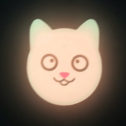 Hanhan Smile Cute Cartoon Pet Collar Anti-lost Tracker Silicone Case For AirTag(Fluorescent Pink) - Pet Series by Mutural | Online Shopping UK | buy2fix
