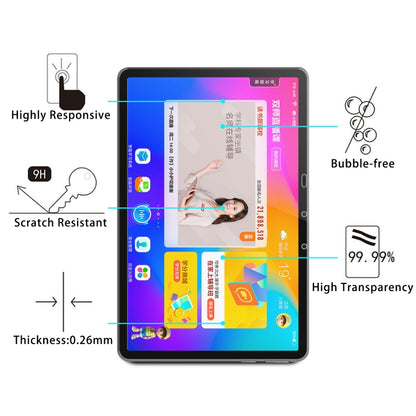 For readboy C18 75 PCS 9H 2.5D Explosion-proof Tempered Tablet Glass Film - Others by buy2fix | Online Shopping UK | buy2fix