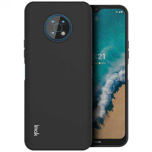 For Nokia G50 imak UC-3 Series Shockproof Frosted TPU Phone Protective Case(Black) by imak