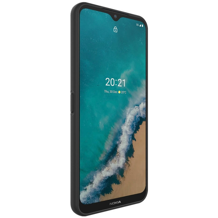 For Nokia G50 imak UC-3 Series Shockproof Frosted TPU Phone Protective Case(Black) by imak