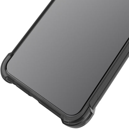 For Samsung Galaxy A13 5G imak All-inclusive Shockproof Airbag TPU Phone Case with Screen Protector(Transparent Black) by imak