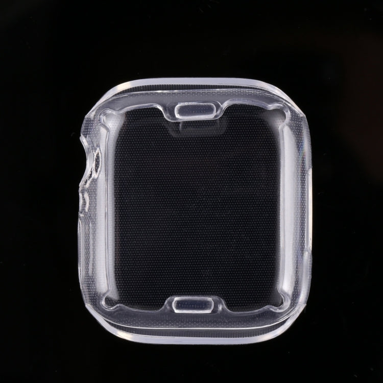 Shockproof TPU All-inclusive Protective Case For Apple Watch Series 9 / 8 / 7 41mm(Transparent) by buy2fix