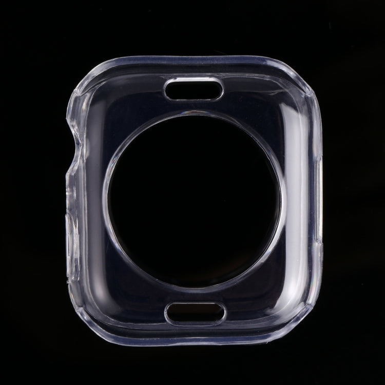 Shockproof TPU Hollow Protective Case For Apple Watch Series 9 / 8 / 7 41mm(Transparent) by buy2fix