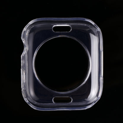 Shockproof TPU Hollow Protective Case For Apple Watch Series 9 / 8 / 7 41mm(Transparent) by buy2fix