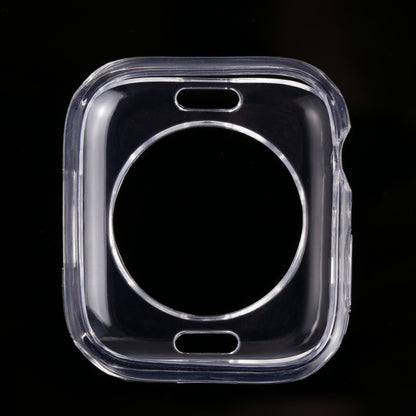 Shockproof TPU Hollow Protective Case For Apple Watch Series 9 / 8 / 7 45mm(Transparent) by buy2fix