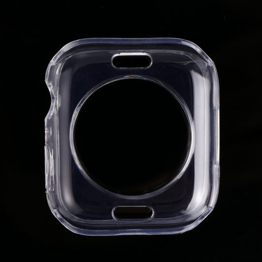 Shockproof TPU Hollow Protective Case For Apple Watch Series 9 / 8 / 7 45mm(Transparent) by buy2fix