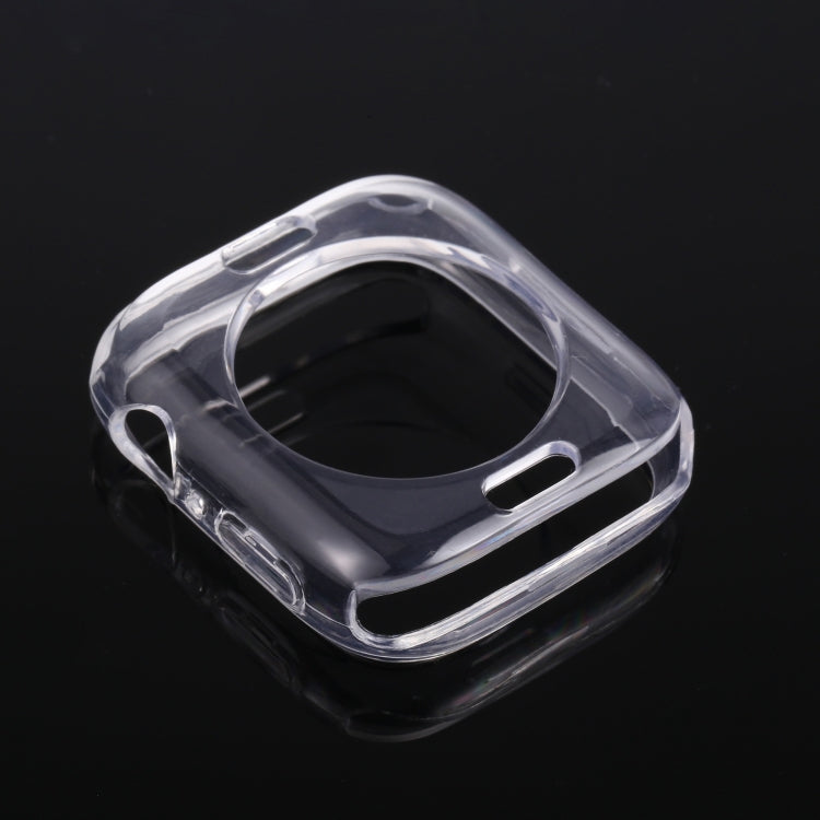 Shockproof TPU Hollow Protective Case For Apple Watch Series 9 / 8 / 7 45mm(Transparent) by buy2fix