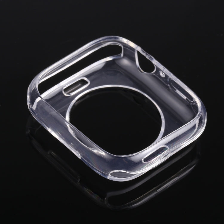 Shockproof TPU Hollow Protective Case For Apple Watch Series 9 / 8 / 7 45mm(Transparent) by buy2fix