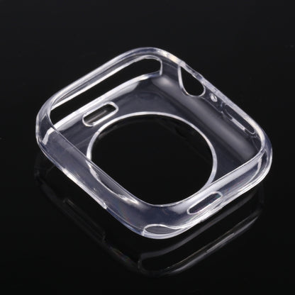 Shockproof TPU Hollow Protective Case For Apple Watch Series 9 / 8 / 7 45mm(Transparent) by buy2fix