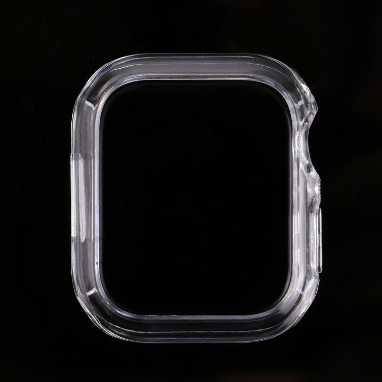 Shockproof PC Hollow Protective Case For Apple Watch Series 9 / 8 / 7 41mm(Transparent) by buy2fix