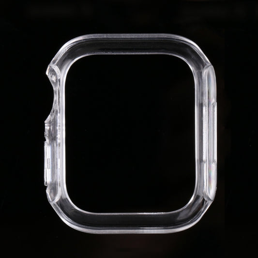 Shockproof PC Hollow Protective Case For Apple Watch Series 9 / 8 / 7 41mm(Transparent) by buy2fix