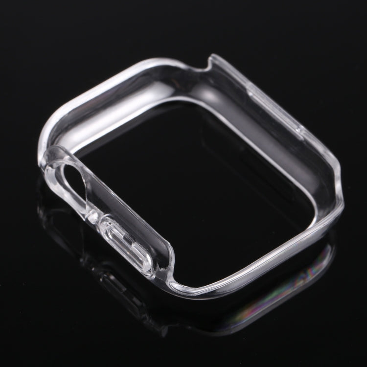 Shockproof PC Hollow Protective Case For Apple Watch Series 9 / 8 / 7 41mm(Transparent) by buy2fix