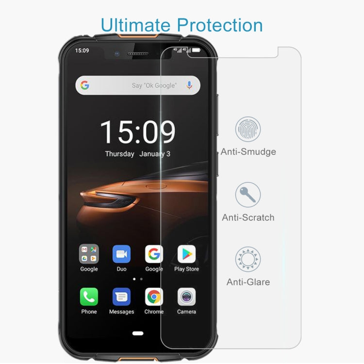 50 PCS 0.26mm 9H 2.5D Tempered Glass Film For Ulefone Armor 5 / 5S by buy2fix