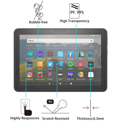 9H 2.5D Explosion-proof Tempered Tablet Glass Film For Amazon Kindle Fire HD 8 2020 / 2022 - Others by buy2fix | Online Shopping UK | buy2fix