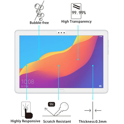 9H 2.5D Explosion-proof Tempered Tablet Glass Film For Honor Pad 5 10.1 - Others by buy2fix | Online Shopping UK | buy2fix
