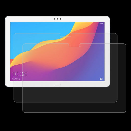 2 PCS 9H 2.5D Explosion-proof Tempered Tablet Glass Film For Honor Pad 5 10.1 - For Huawei MediaPad by buy2fix | Online Shopping UK | buy2fix