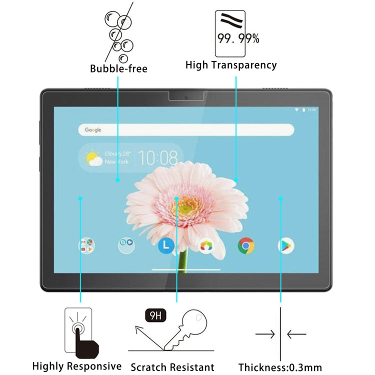 25 PCS 9H 2.5D Explosion-proof Tempered Tablet Glass Film For Lenovo Tab M10 FHD REL - Others by buy2fix | Online Shopping UK | buy2fix