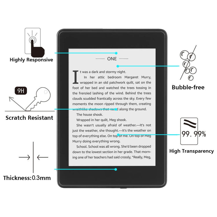 25 PCS 9H 2.5D Explosion-proof Tempered Tablet Glass Film For Amazon Kindle Paperwhite 4 2018 - Others by buy2fix | Online Shopping UK | buy2fix