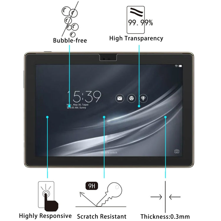 25 PCS 9H 2.5D Explosion-proof Tempered Tablet Glass Film For Asus ZenPad 10 Z301MFL - Others by buy2fix | Online Shopping UK | buy2fix