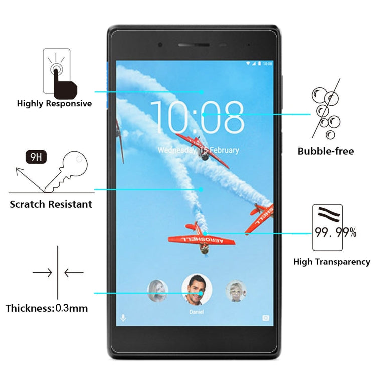 25 PCS 9H 2.5D Explosion-proof Tempered Tablet Glass Film For Lenovo Tab 7 Essential - Others by buy2fix | Online Shopping UK | buy2fix