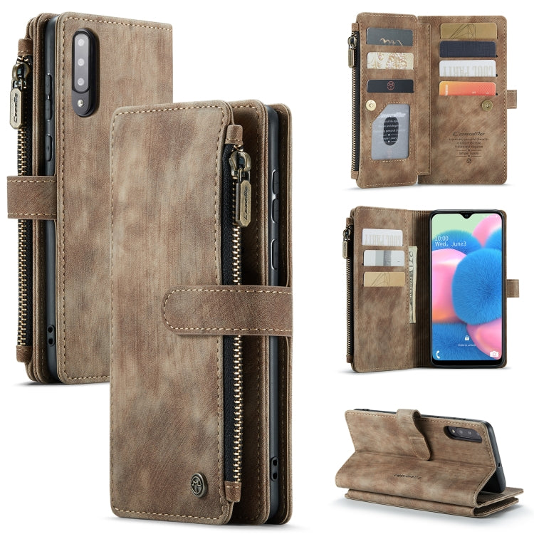 For Samsung Galaxy A30s / A50s / A50 CaseMe-C30 Multifunctional Horizontal Flip PU + TPU Phone Case(Brown) - Galaxy Phone Cases by CaseMe | Online Shopping UK | buy2fix