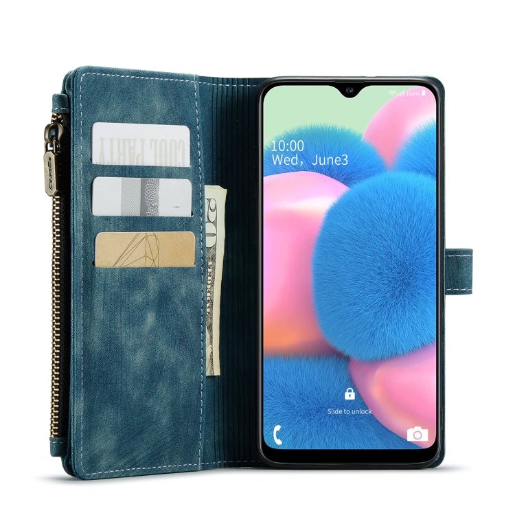 For Samsung Galaxy A30s / A50s / A50 CaseMe-C30 Multifunctional Horizontal Flip PU + TPU Phone Case(Blue) - Galaxy Phone Cases by CaseMe | Online Shopping UK | buy2fix